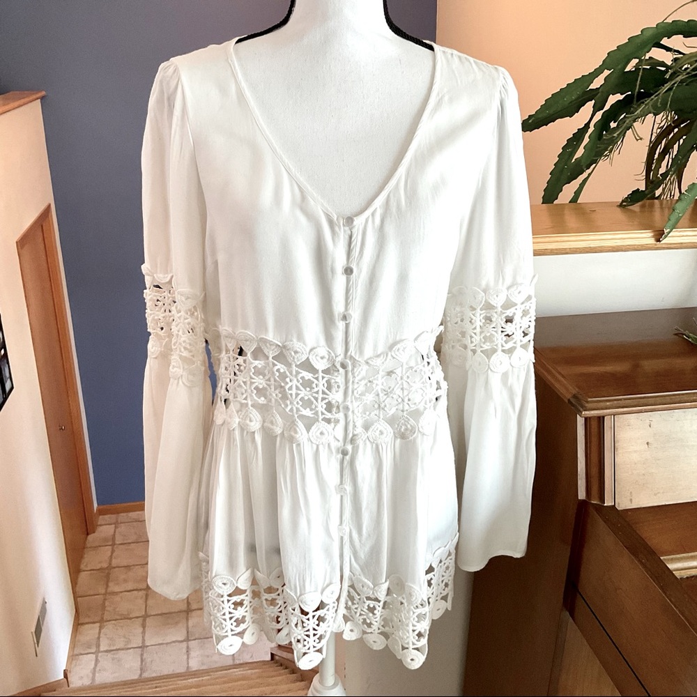 Tunic/Cover Up by ENTRO, Size Large